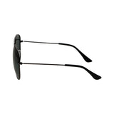 Lunettes de soleil polarisées Spectrum pilote noir vert homme