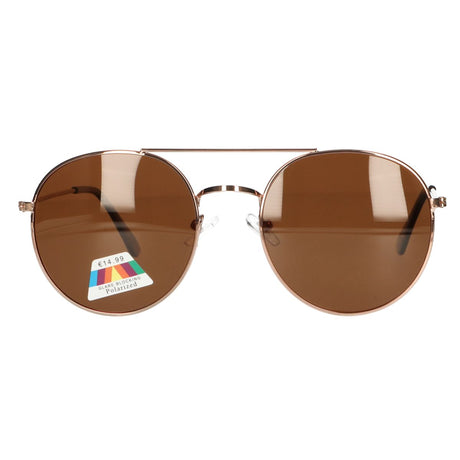 Lunettes de soleil polarisées Spectrum pilote verre marron unisexe