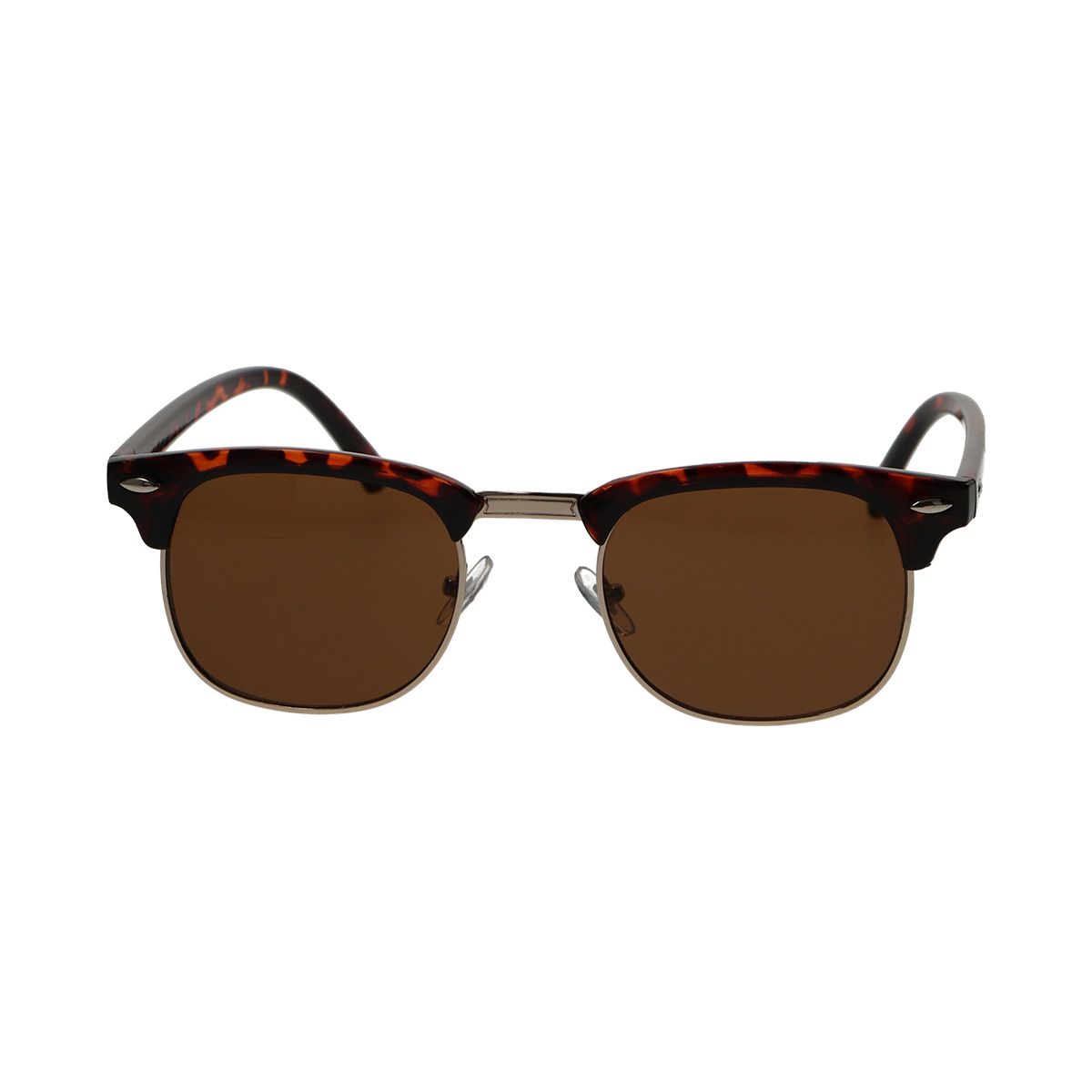 Lunettes de soleil Spectrum club square havana doré marron unisexe
