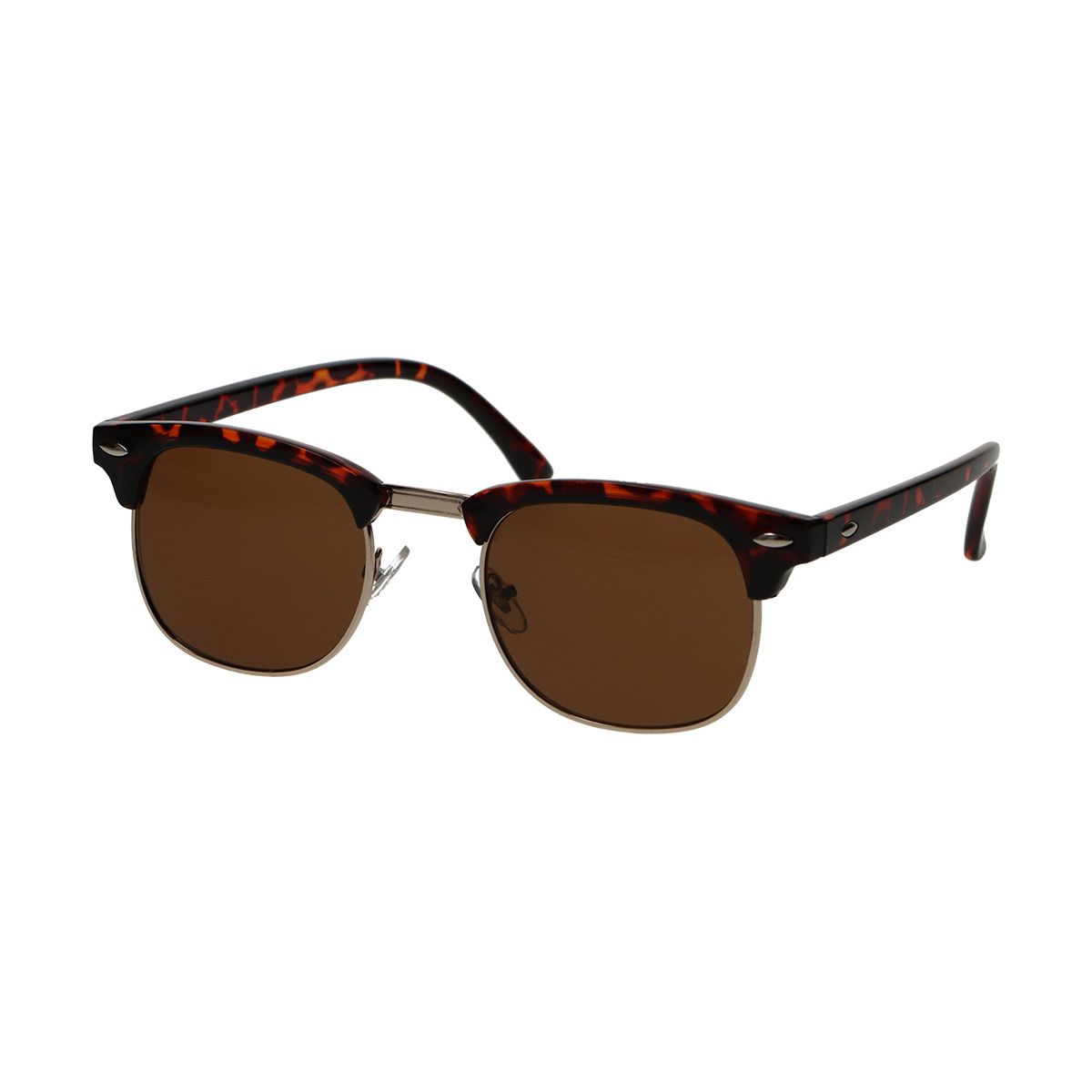 Lunettes de soleil Spectrum club square havana doré marron unisexe