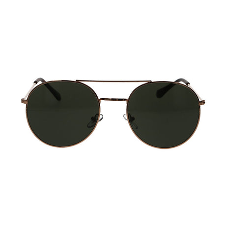 Lunettes de soleil Spectrum rondes rose métal vert unisexe