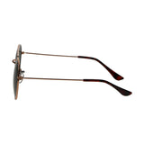 Lunettes de soleil Spectrum rondes rose métal vert unisexe
