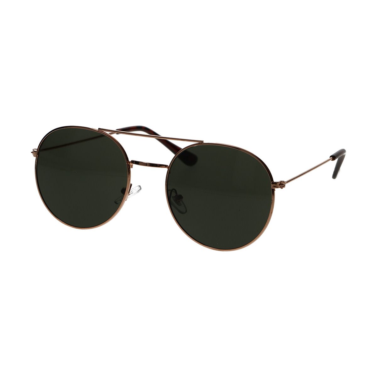 Lunettes de soleil Spectrum rondes rose métal vert unisexe