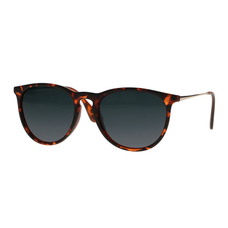 Lunettes de soleil Spectrum tortue or verre fumé unisexe
