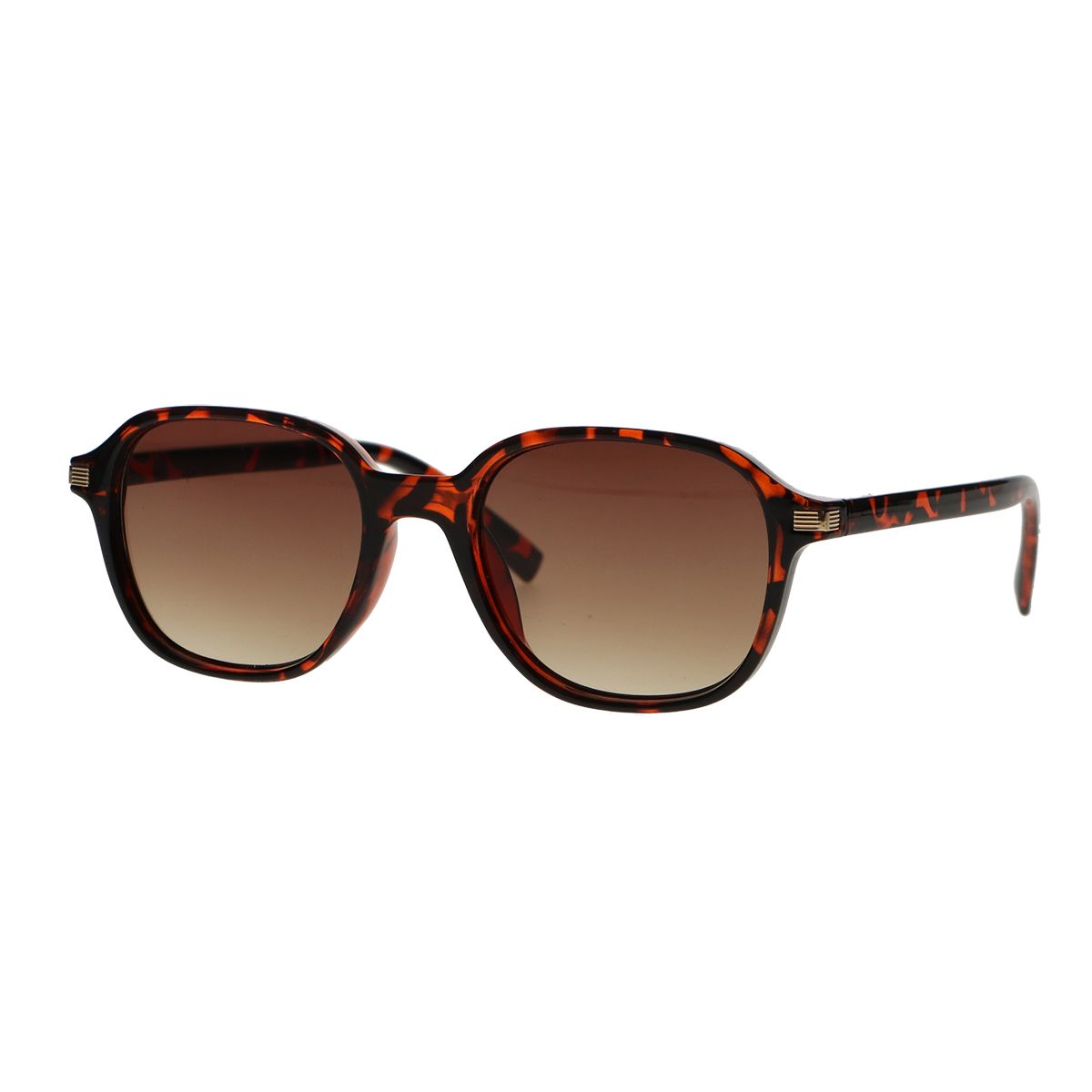 Lunettes de soleil Spectrum écaille verre marron unisexe