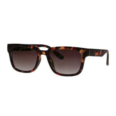 Lunettes de soleil Spectrum écaille verre marron unisexe