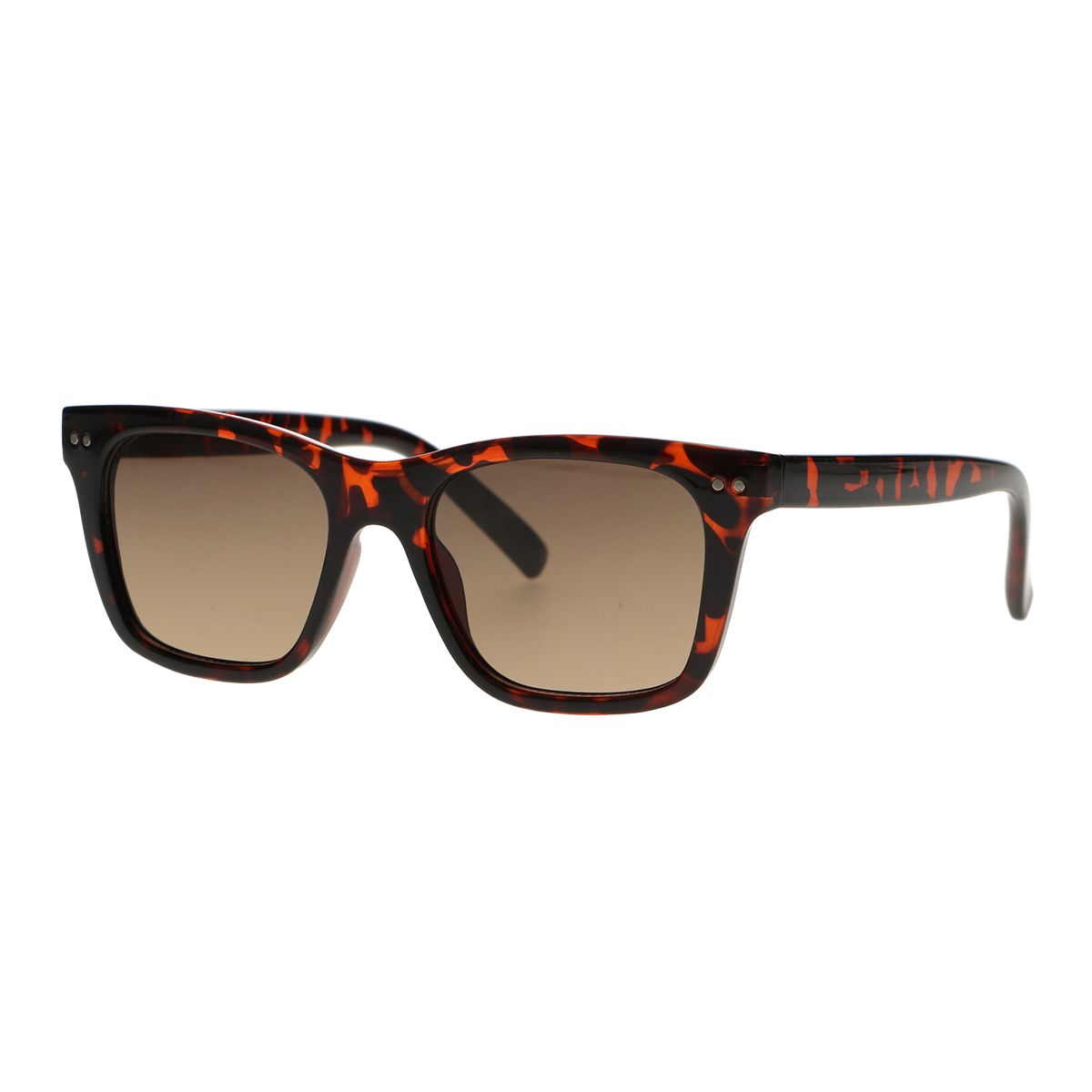 Lunettes de soleil Spectrum écaille verre marron unisexe