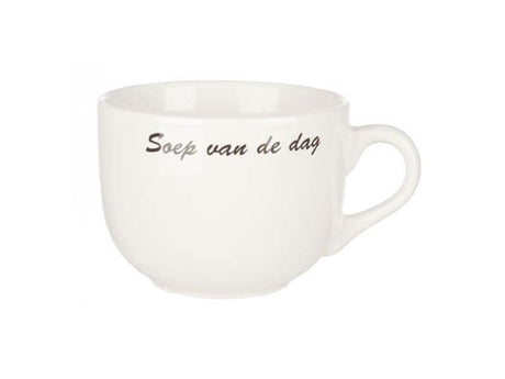 Bol à soupe cosy et tendance, composé de la soupe du jour