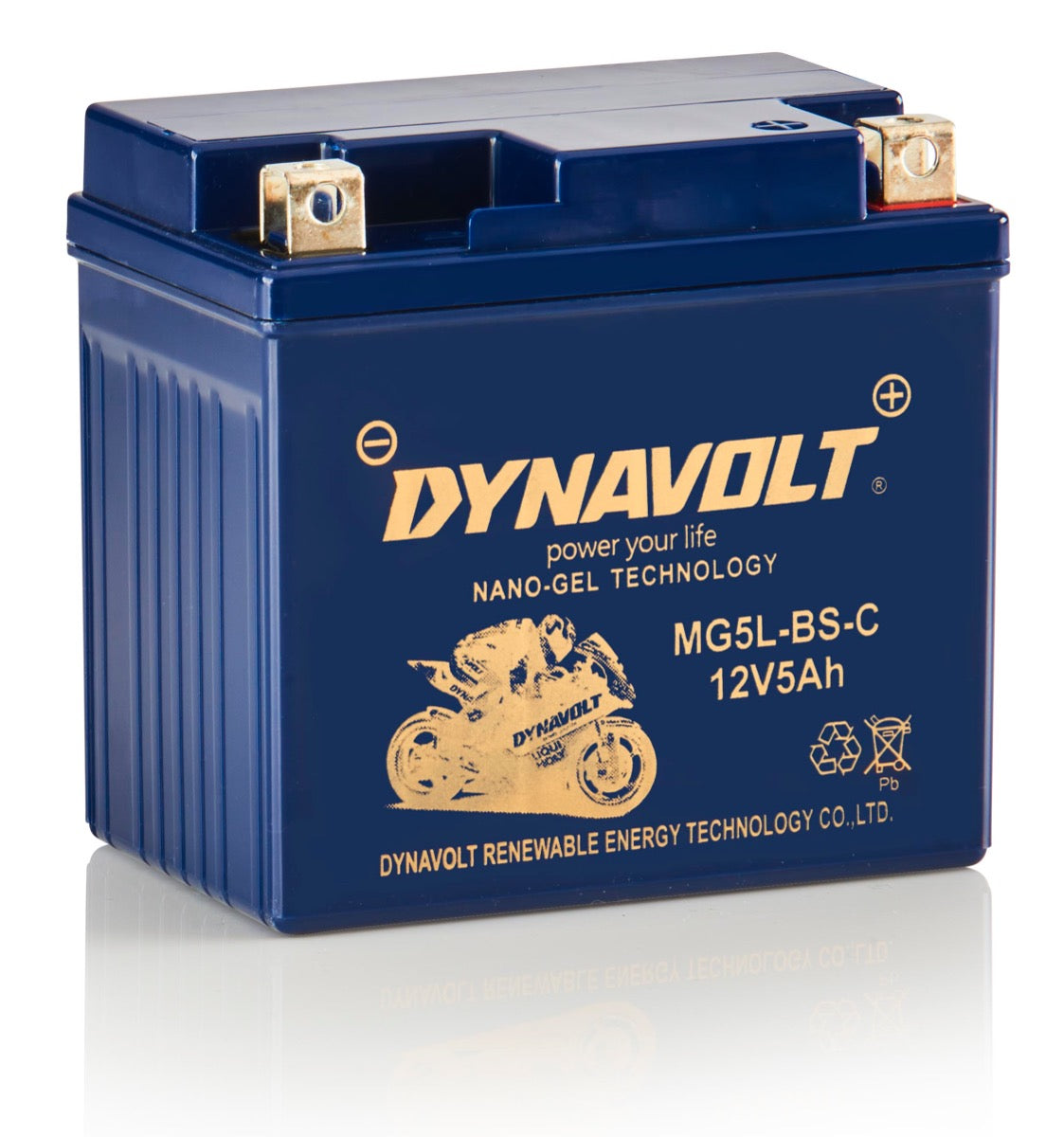 Dynavolt accu mg5l-bs-c (ytx5l-bs)