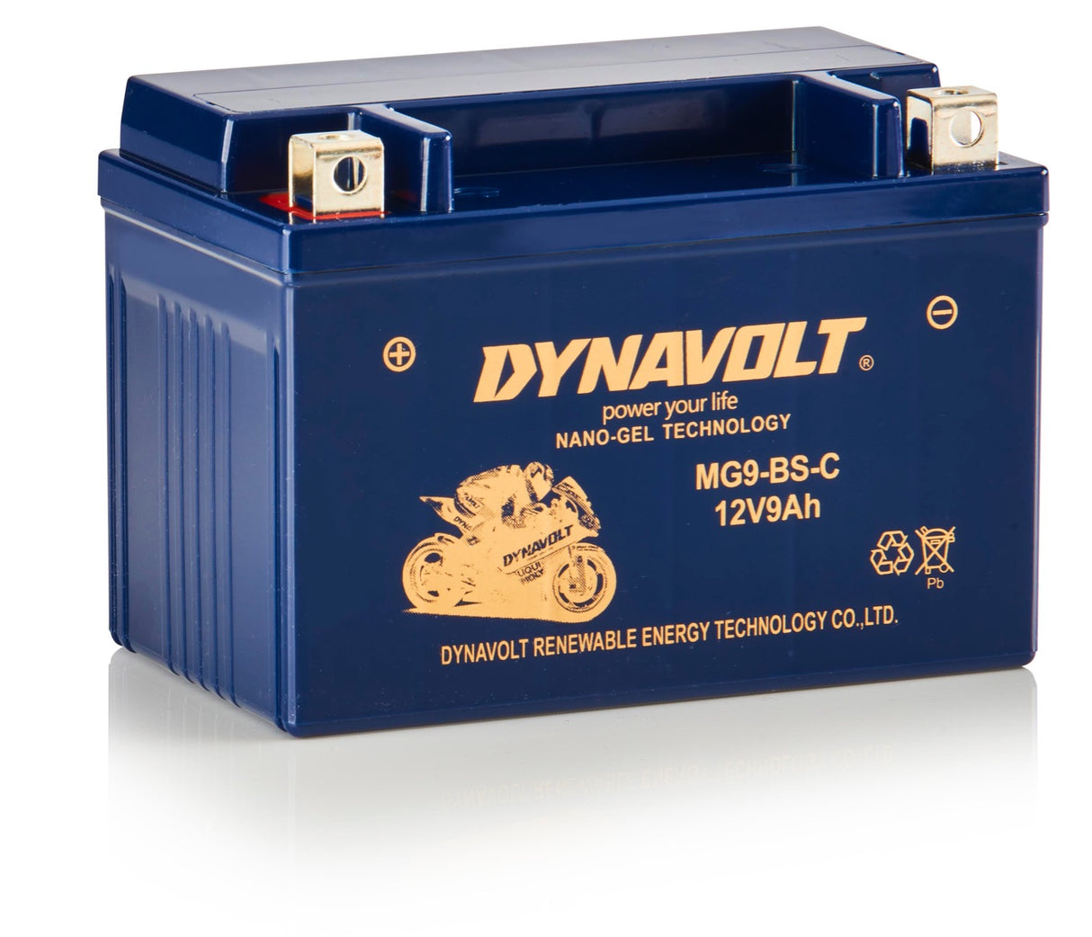 Dynavolt accu mg9-bs-c (ytx9-bs)