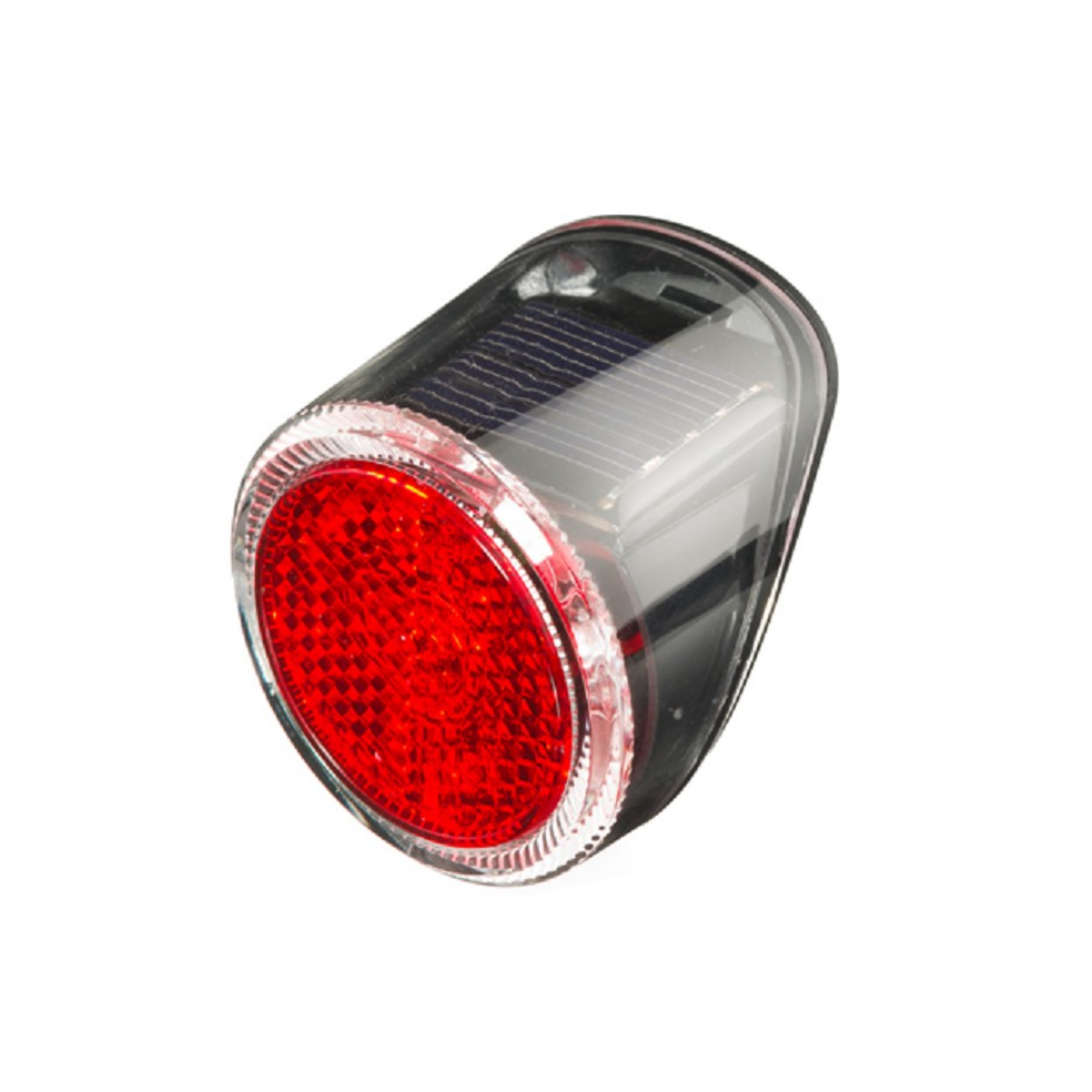 Falkx Achterlicht led zonne-energie rood zwart