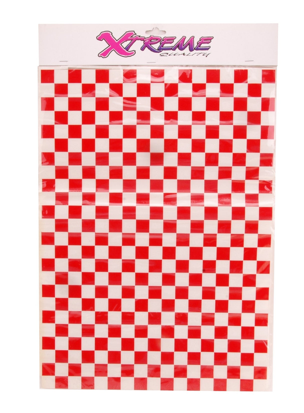 Various sticker set Block flag red