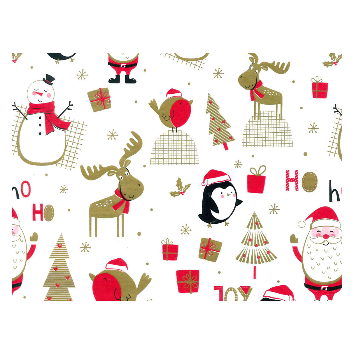 Gift Paper Christmas Collection, 50 rullar