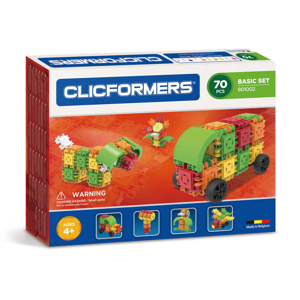 Clicformers basisset, 70dlg.