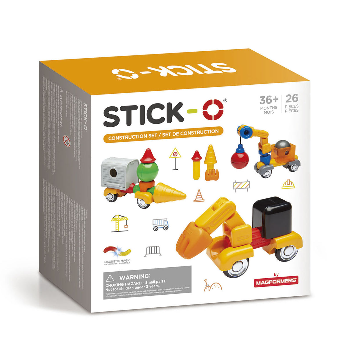 Stick-O Construction Set, 26dlg.