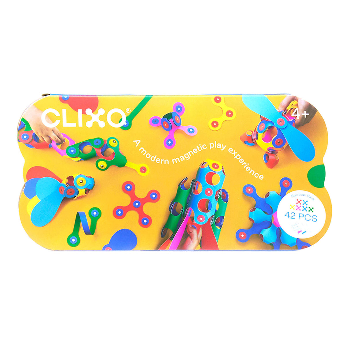 Clixo Magnetic Building Toys Rainbow Pack, 42dlg.