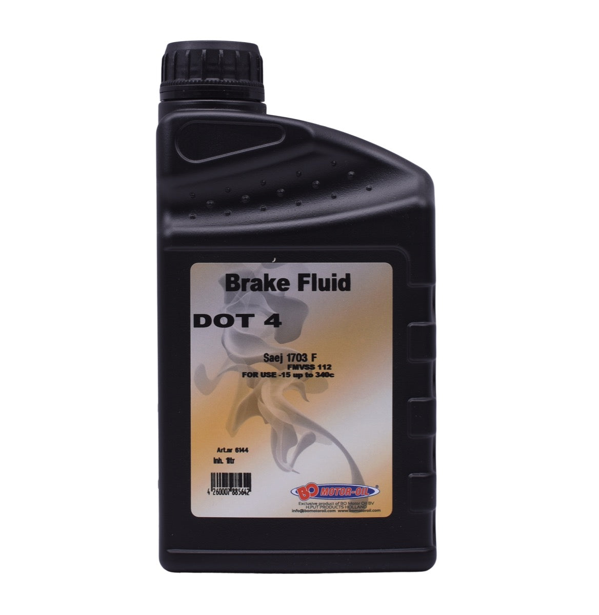 Bo motor oil remvloeistof bo brake fluid dot4 (1l)