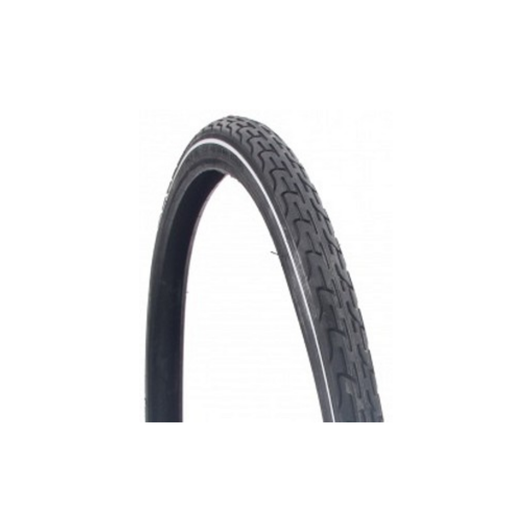 Deli Tire, černá s odrazem, 28x1 5 8x1 3 8, Etro 37-622