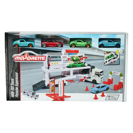 Majorette TGX Porsche Experience Transporter Play set