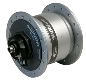 Shimano Hub Dynamo 6V 3 Watt 36 Otvory Selhání rozbočovače stříbro