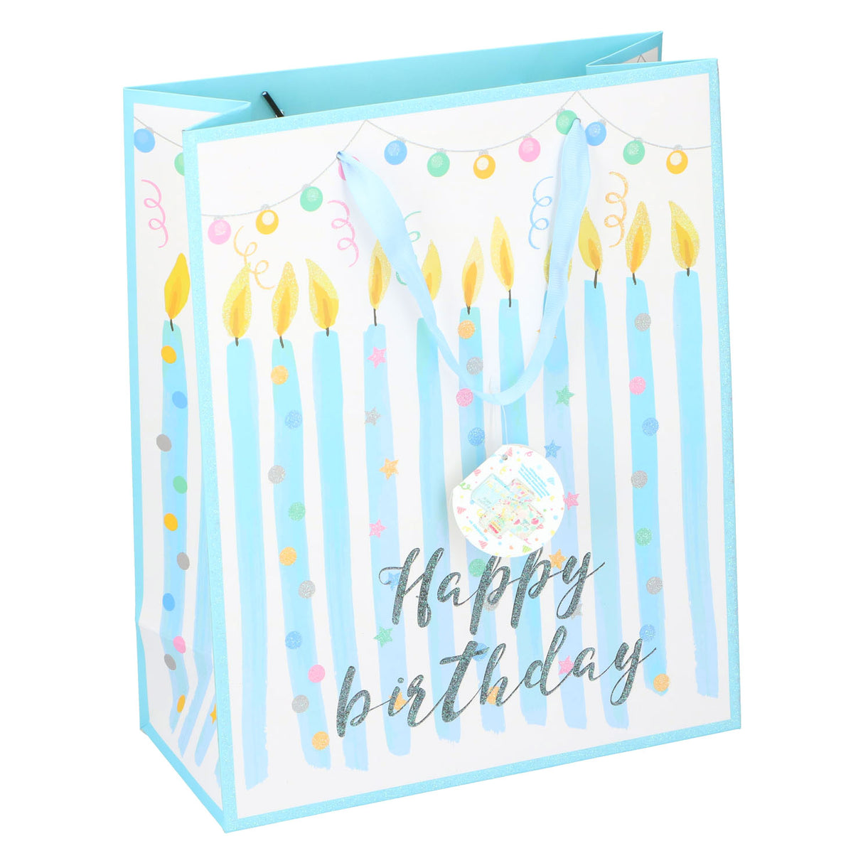 Sac-cadeau Joyeux anniversaire, 36x26x12cm