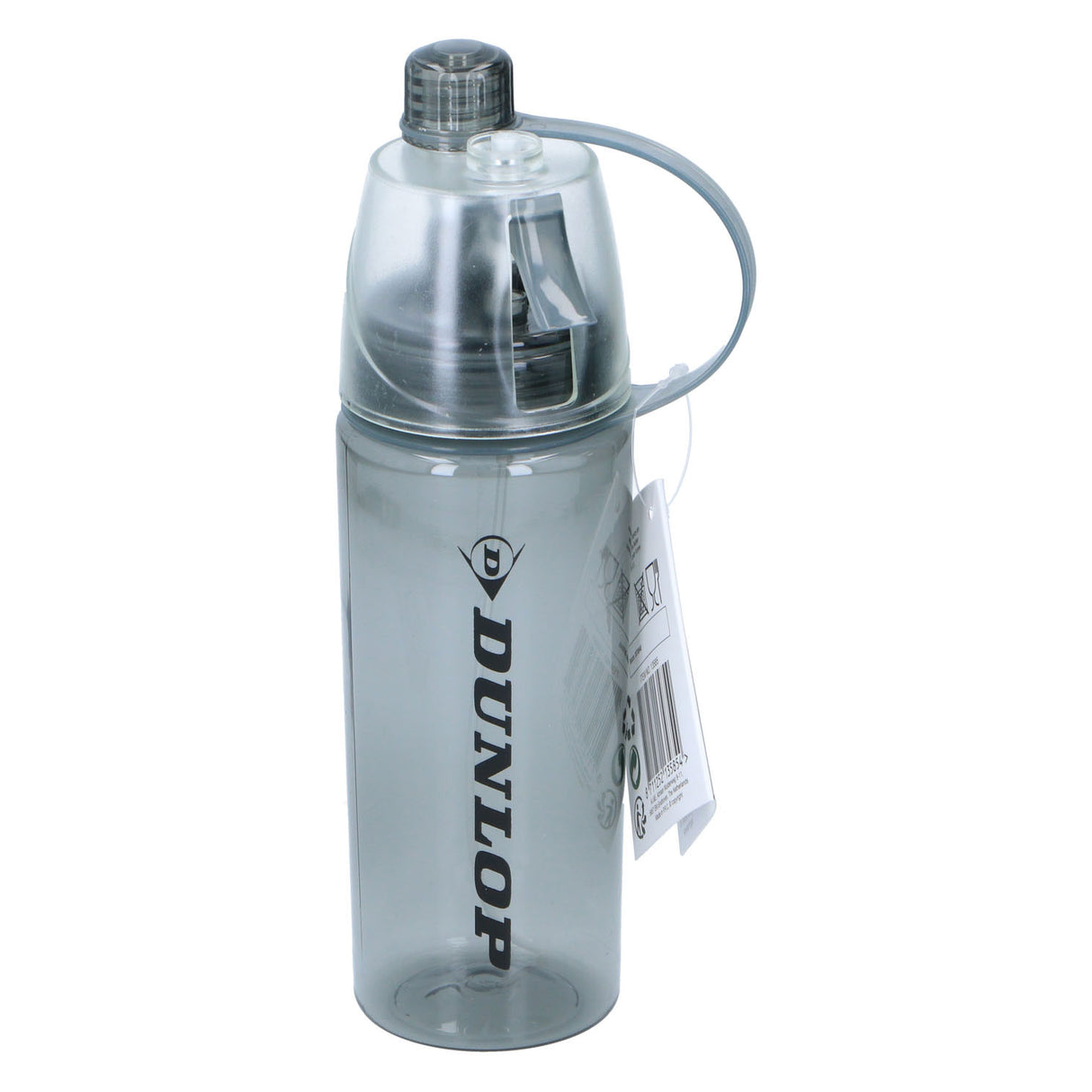 Dunlop drinking bottle and fog spray