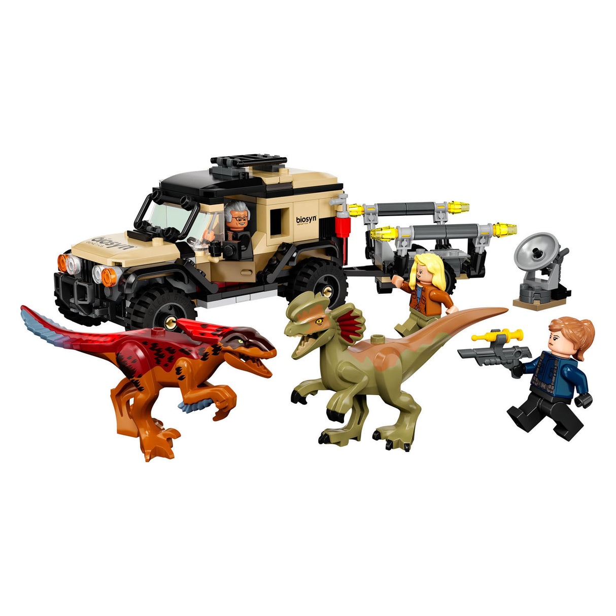 Lego Lego Jurassic 76951 Pyroraptor und Dilophosaurus Transport