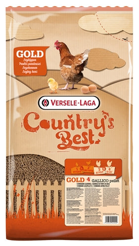 Versele-Laga Country's Best Gold 4 Gallico Pelletleg Grain