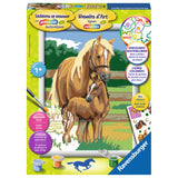 Ravensburger Painting on Number Horse Love