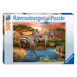 Ravensburger Puzzle Zebras na pití, 500.