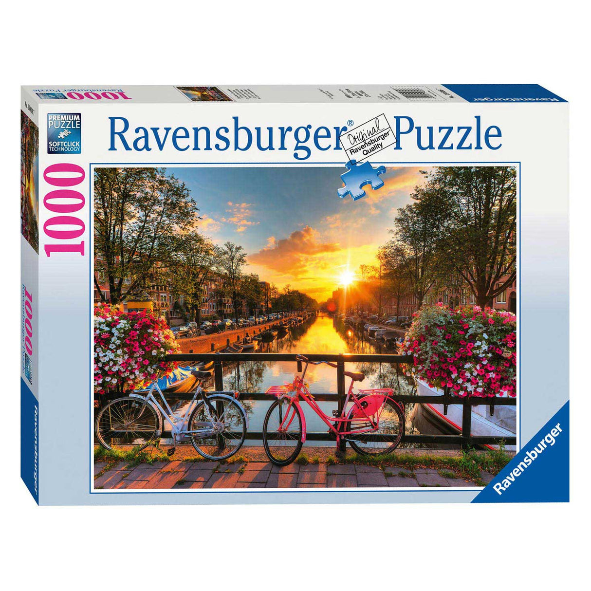 Ravensburger sestavljanko kolesarjenje v Amsterdamu, 1000st.