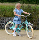 Volare Melody Children's Bike Girls 20 Inch Turquoise Prime Collection