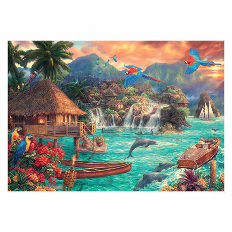 Clementoni Jigsaw Puzzle Island Life, 2000st.