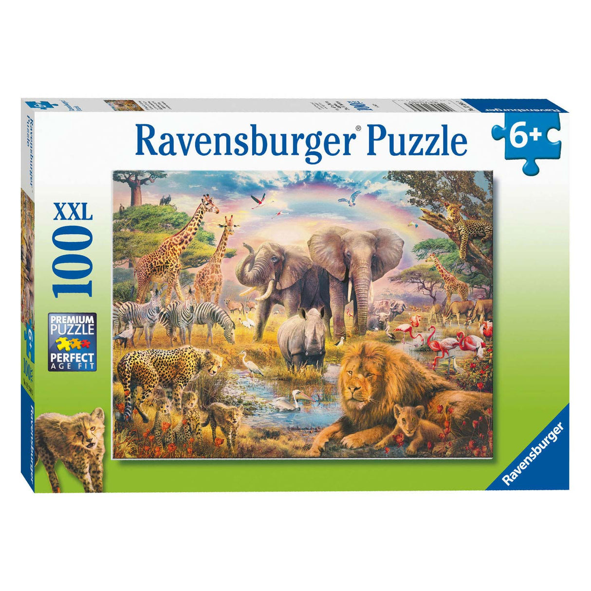 Ravensburger African Savannah Jigsaw Puzzle, 100 .. Xxl