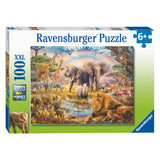 Ravensburger African Savannah Jigsaw Puzzle, 100 .. Xxl