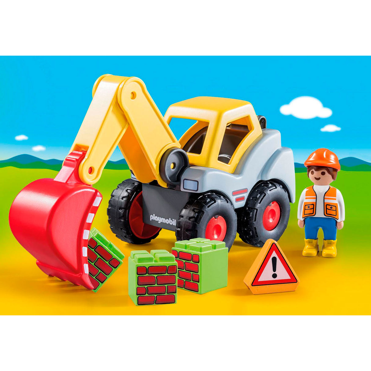 PlayMobil 1.2.3. Graaflader 70125