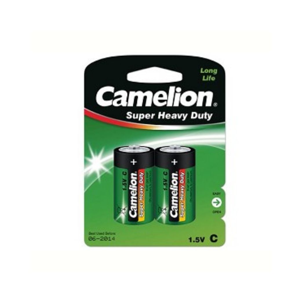 Camelion 1.5v C R14P Baby UM2 batterijen per 2