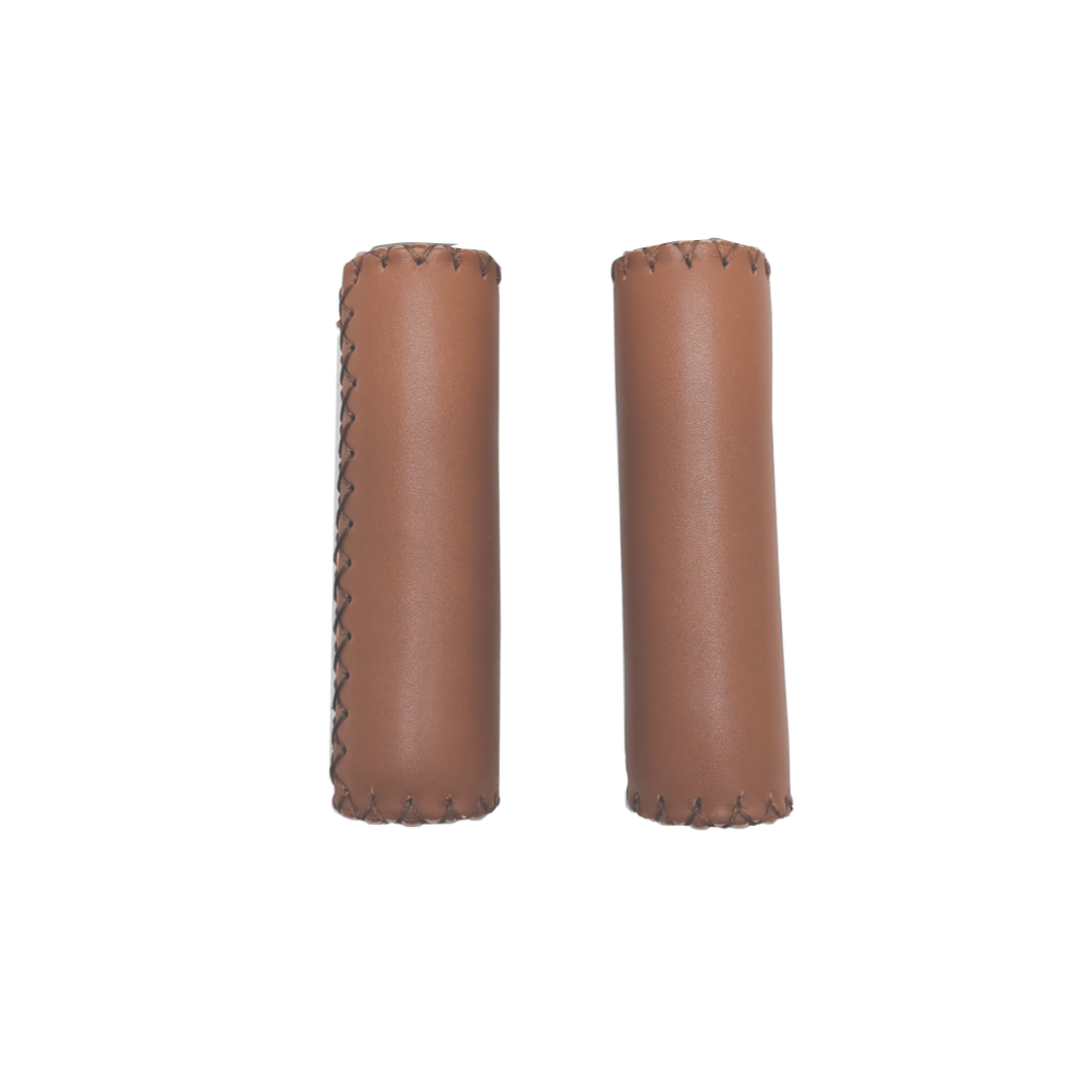 Falkx falkx brown sugar handles brown leather per pair (import). Length: 125 125mm