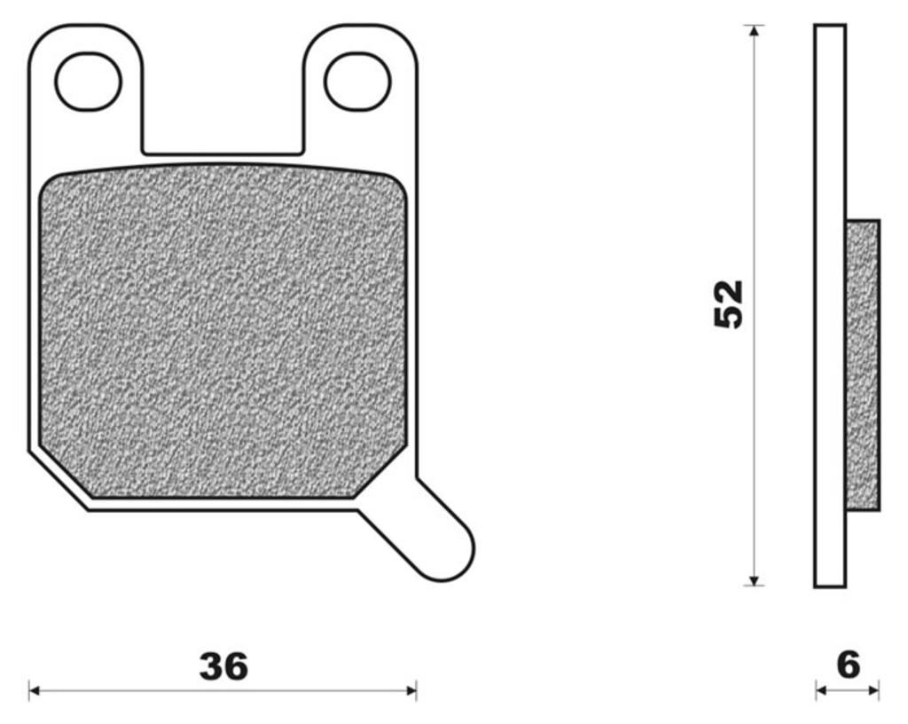 Set di blocchi freno Newfren FD0142