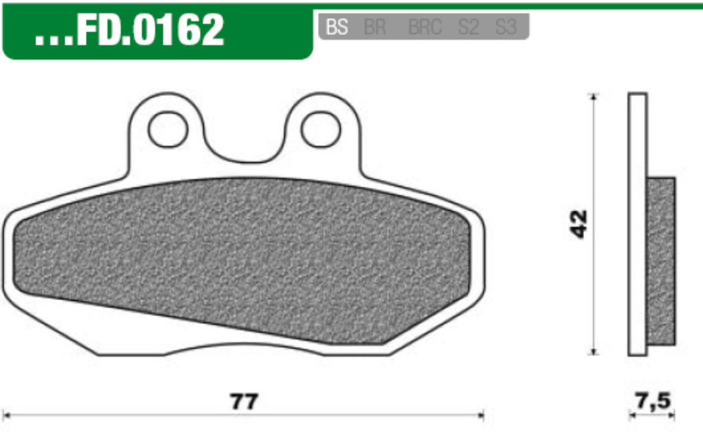 Newfren Bremsblock Set FD0162