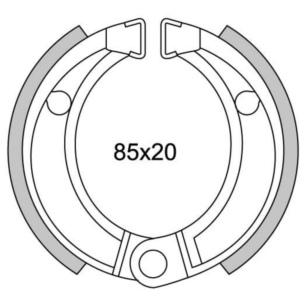 NOUVEAU SEGMINER DE FREINS SET GF1253