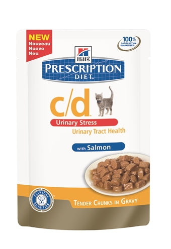 Hill's Prescription Diet Hill's Feline C D Urinary Stress Salmon