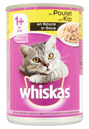 Whiskas blik voksne brus i saus kylling