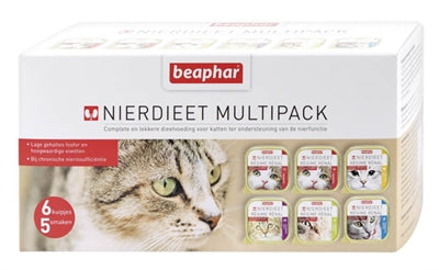 Beaphar Nieren -Diät -Katzen -Multipack