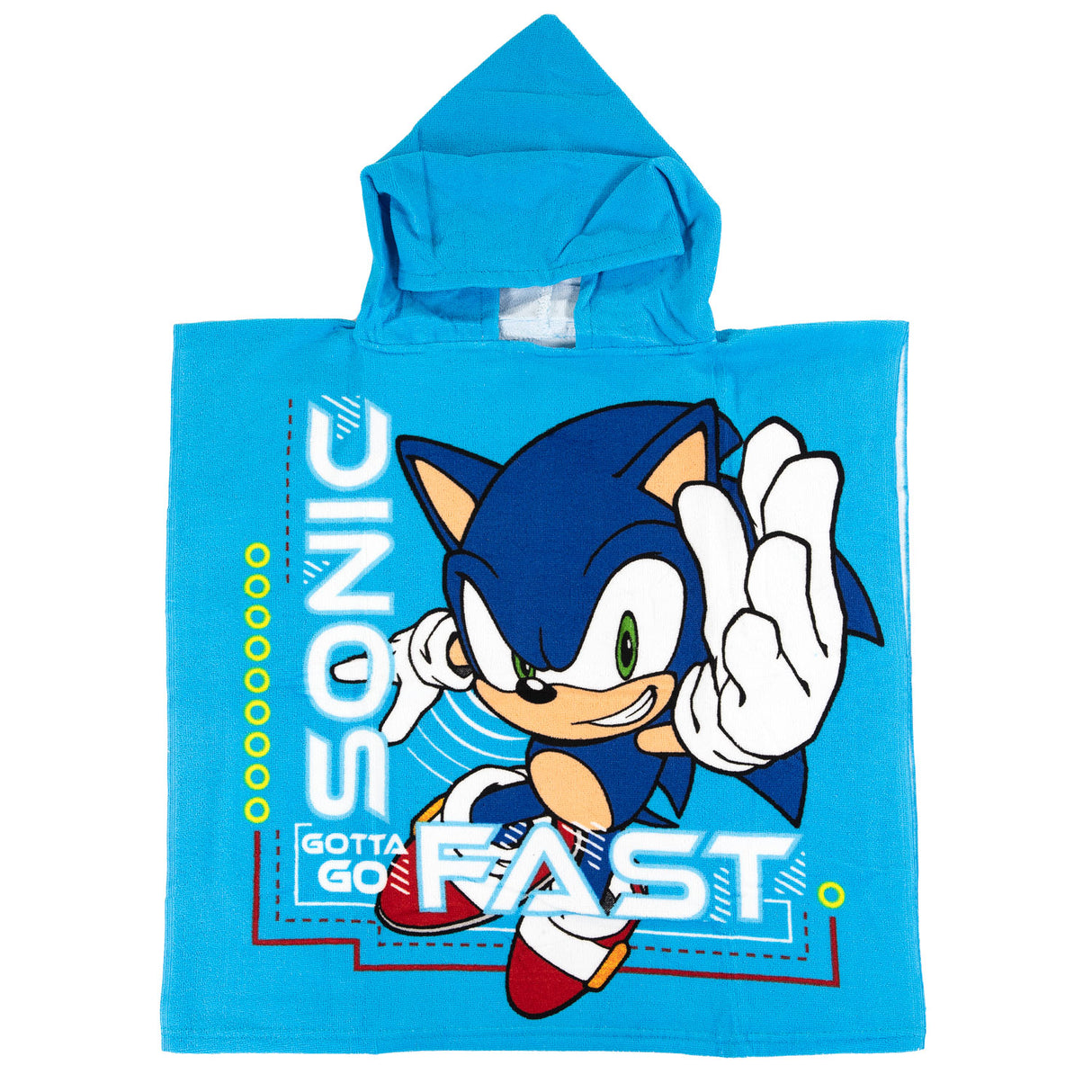 Sonic Poncho Polyester, 55x110cm