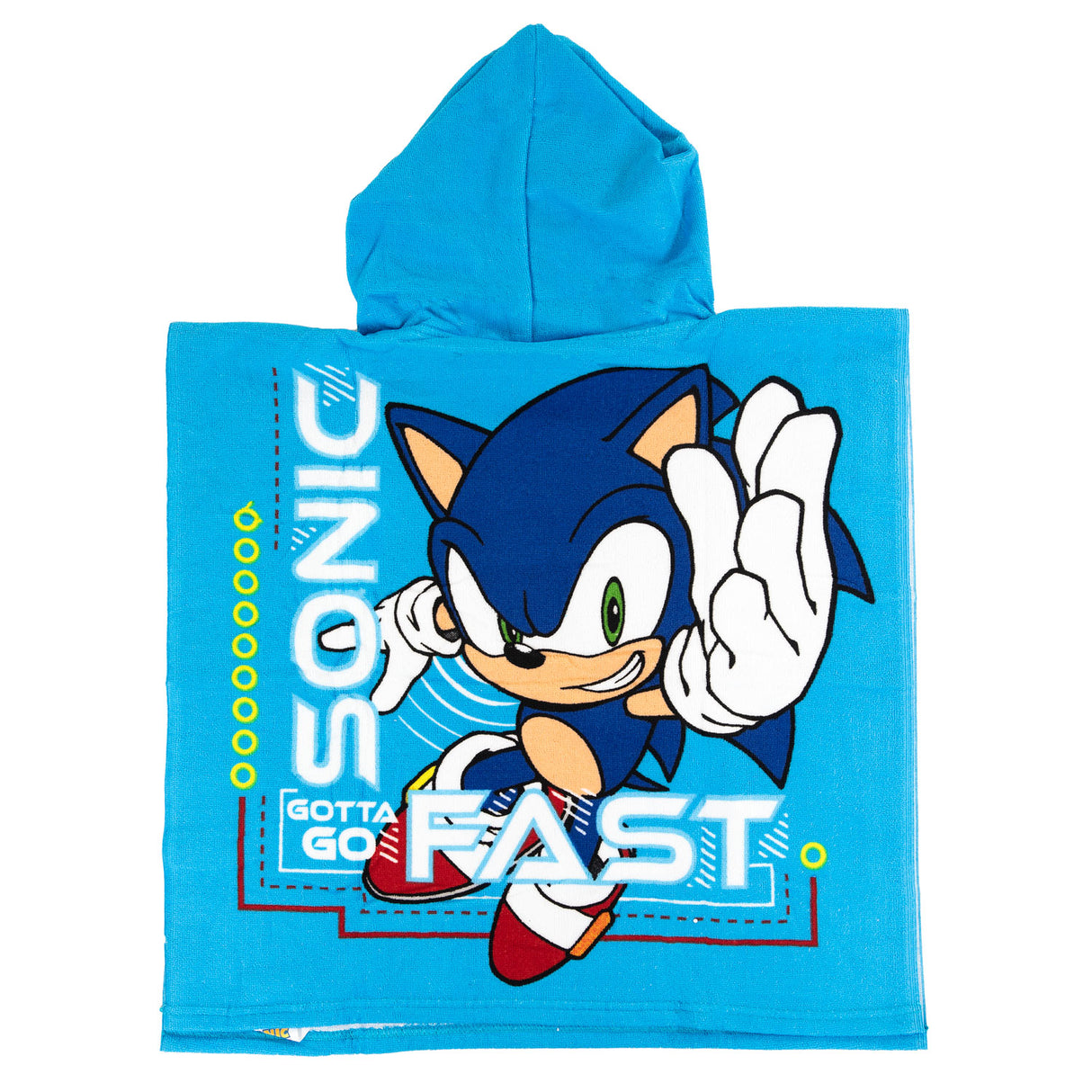 Sonic Poncho Polyester, 55x110cm