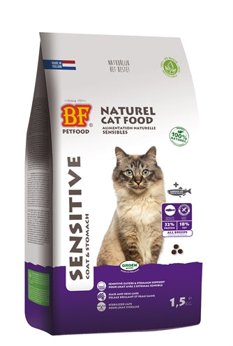 BF Petfood Katze empfindlicher Mantel Magen