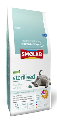 Smolke Cat Sterilisierte Gewichtskontrolle