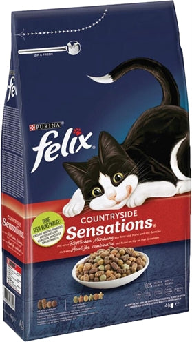 Felix Dry Countryside Sensations Rund Chicken Vegetables