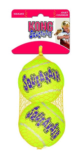 Kong squeakair tennis ball yellow with beep